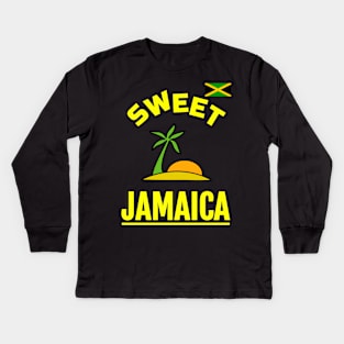 Sweet Jamaica Kids Long Sleeve T-Shirt